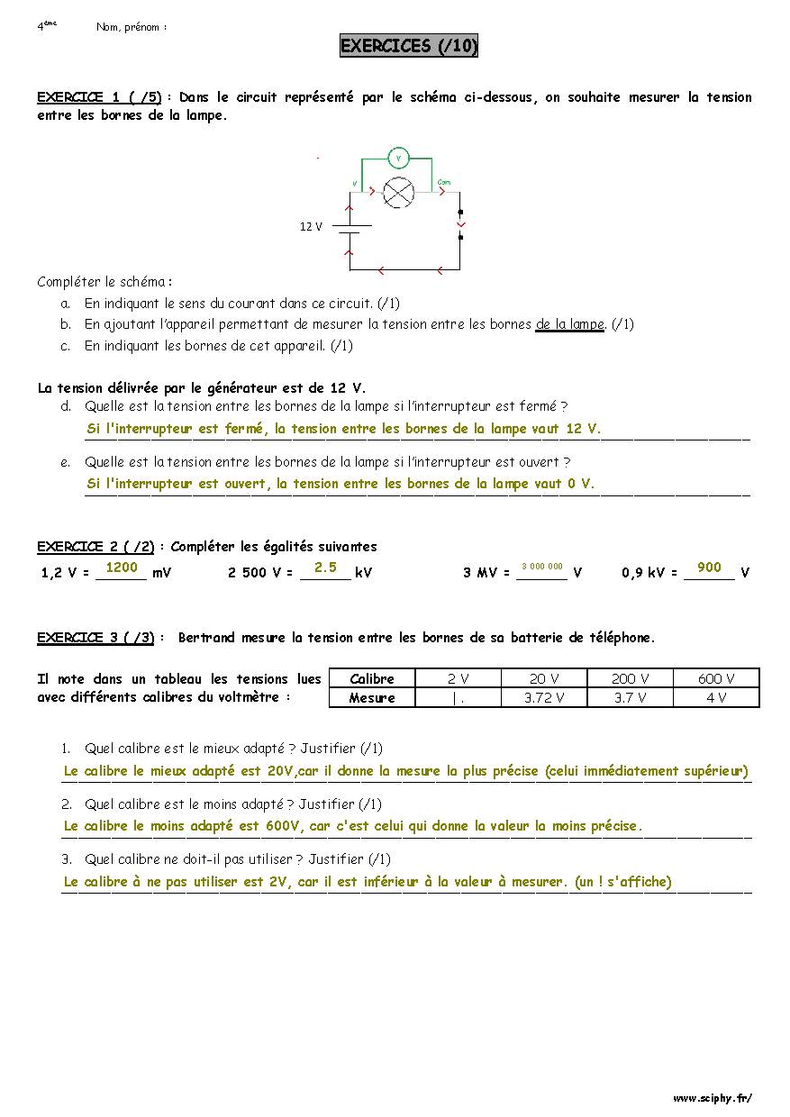 DS 6 4ème Tension 2018 2019 Page 2